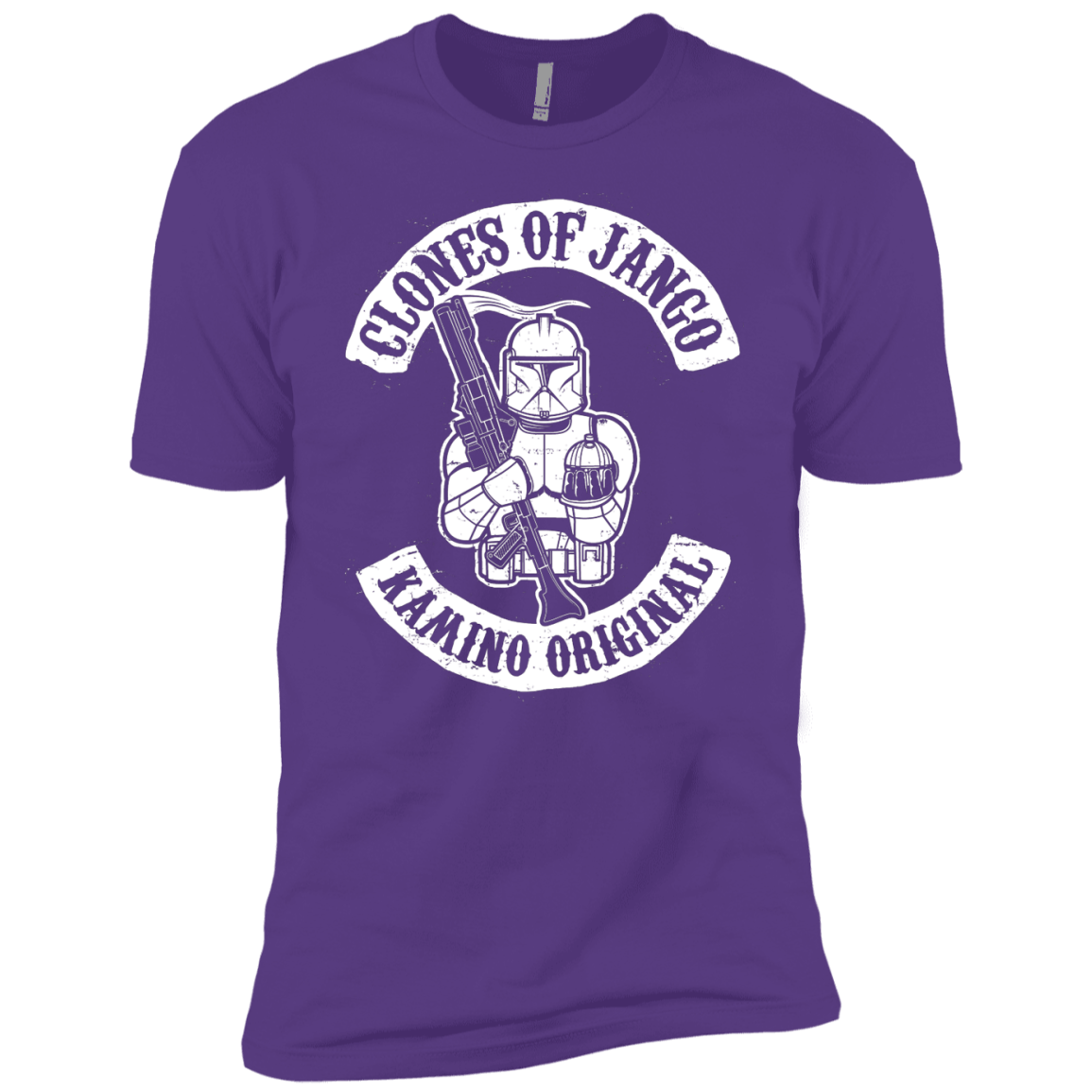 T-Shirts Purple Rush / YXS Clones of Jango Boys Premium T-Shirt