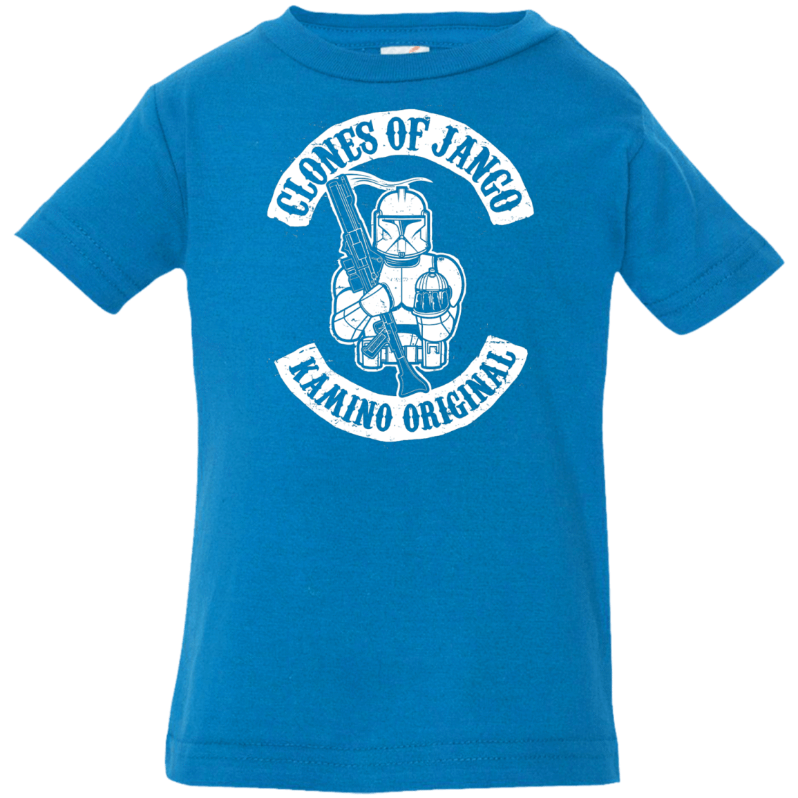 T-Shirts Cobalt / 6 Months Clones of Jango Infant Premium T-Shirt