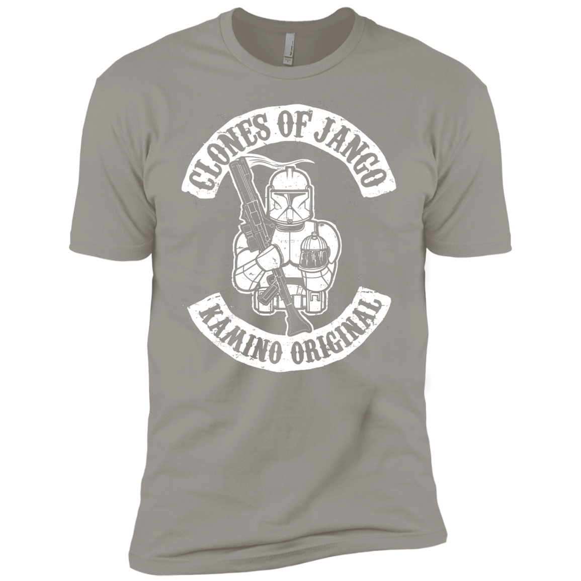 T-Shirts Light Grey / X-Small Clones of Jango Men's Premium T-Shirt
