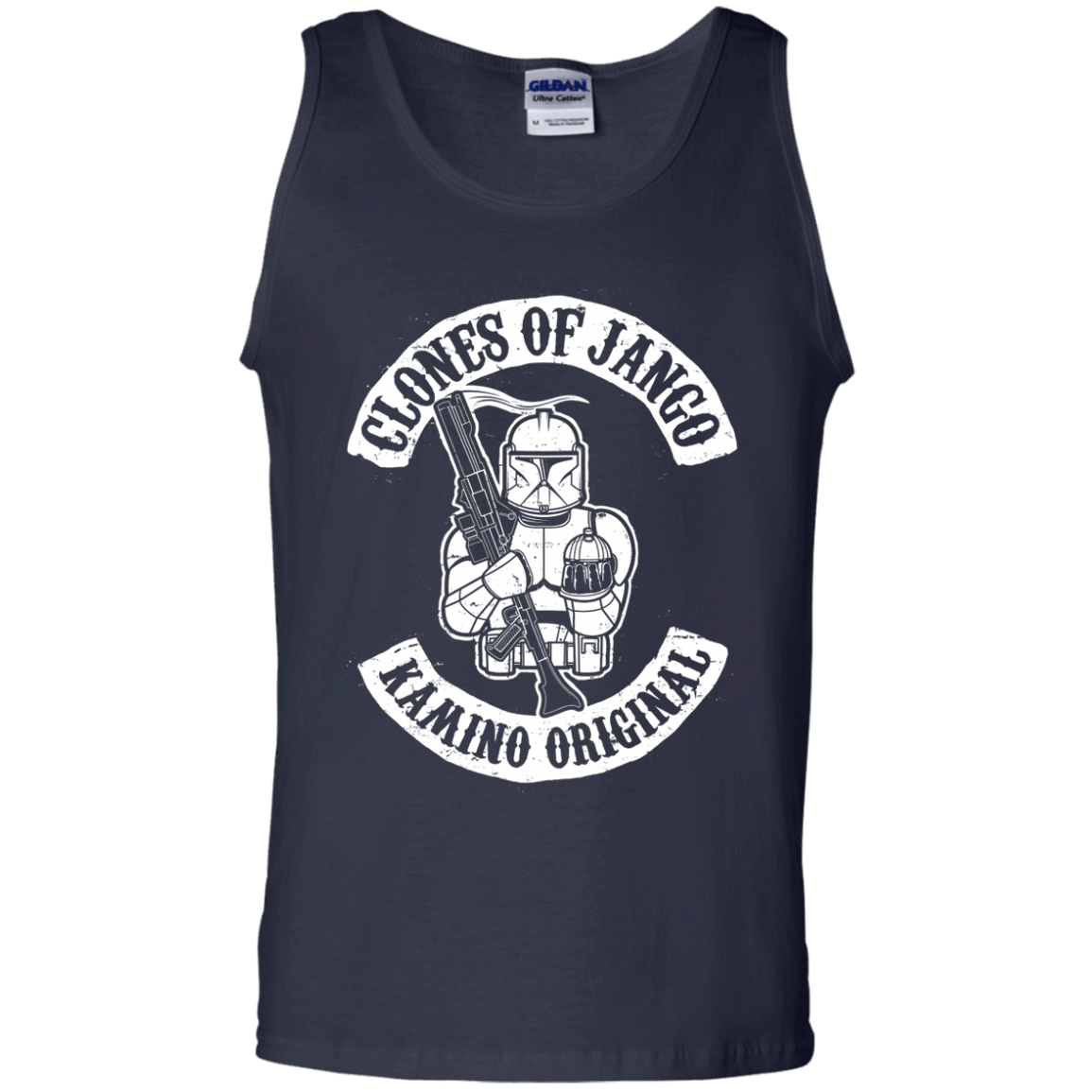 T-Shirts Navy / S Clones of Jango Men's Tank Top