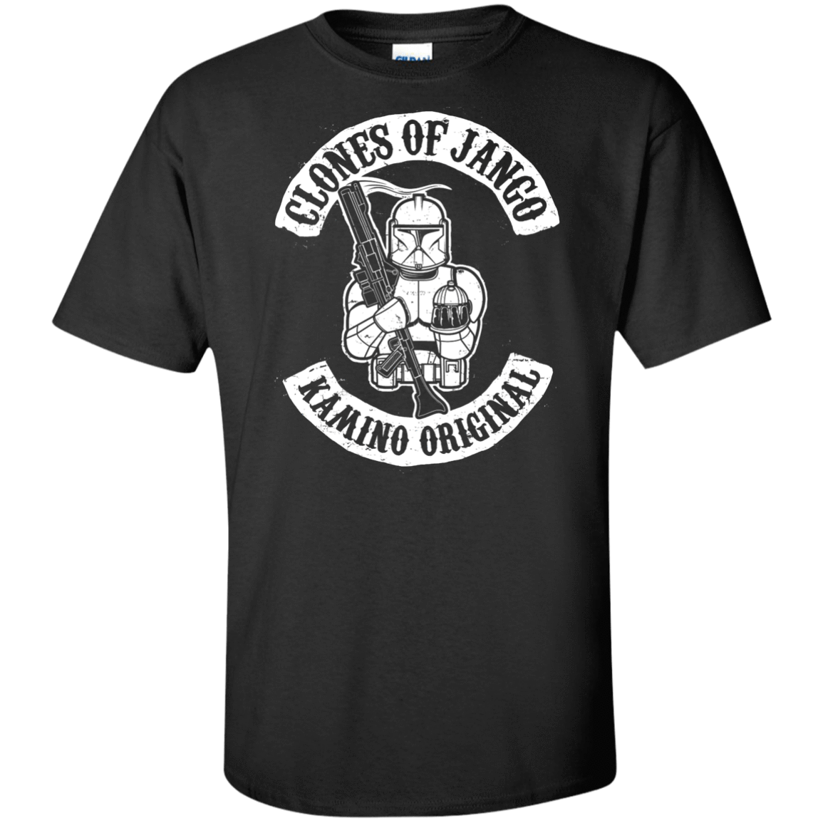 T-Shirts Black / XLT Clones of Jango Tall T-Shirt