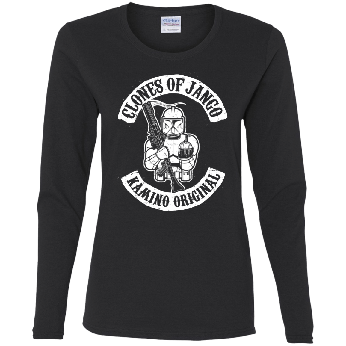 T-Shirts Black / S Clones of Jango Women's Long Sleeve T-Shirt