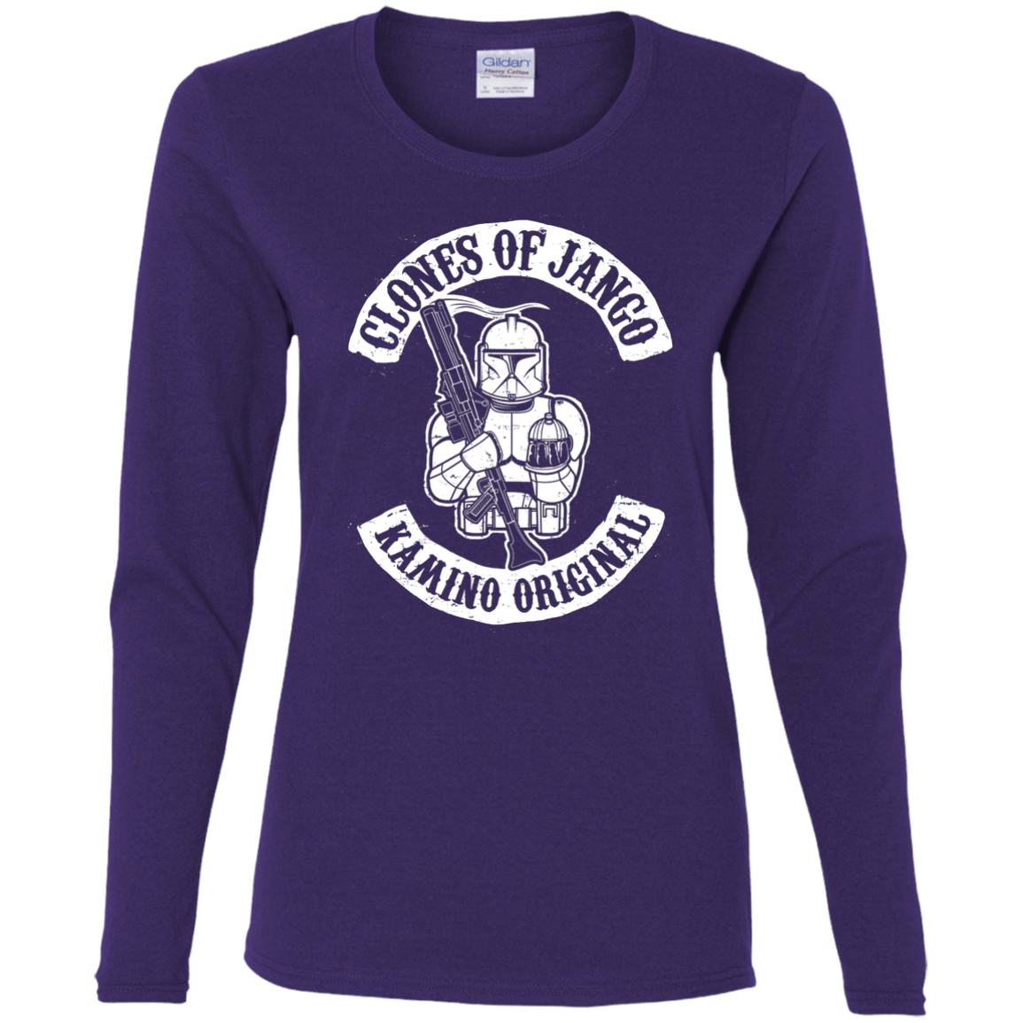 T-Shirts Purple / S Clones of Jango Women's Long Sleeve T-Shirt