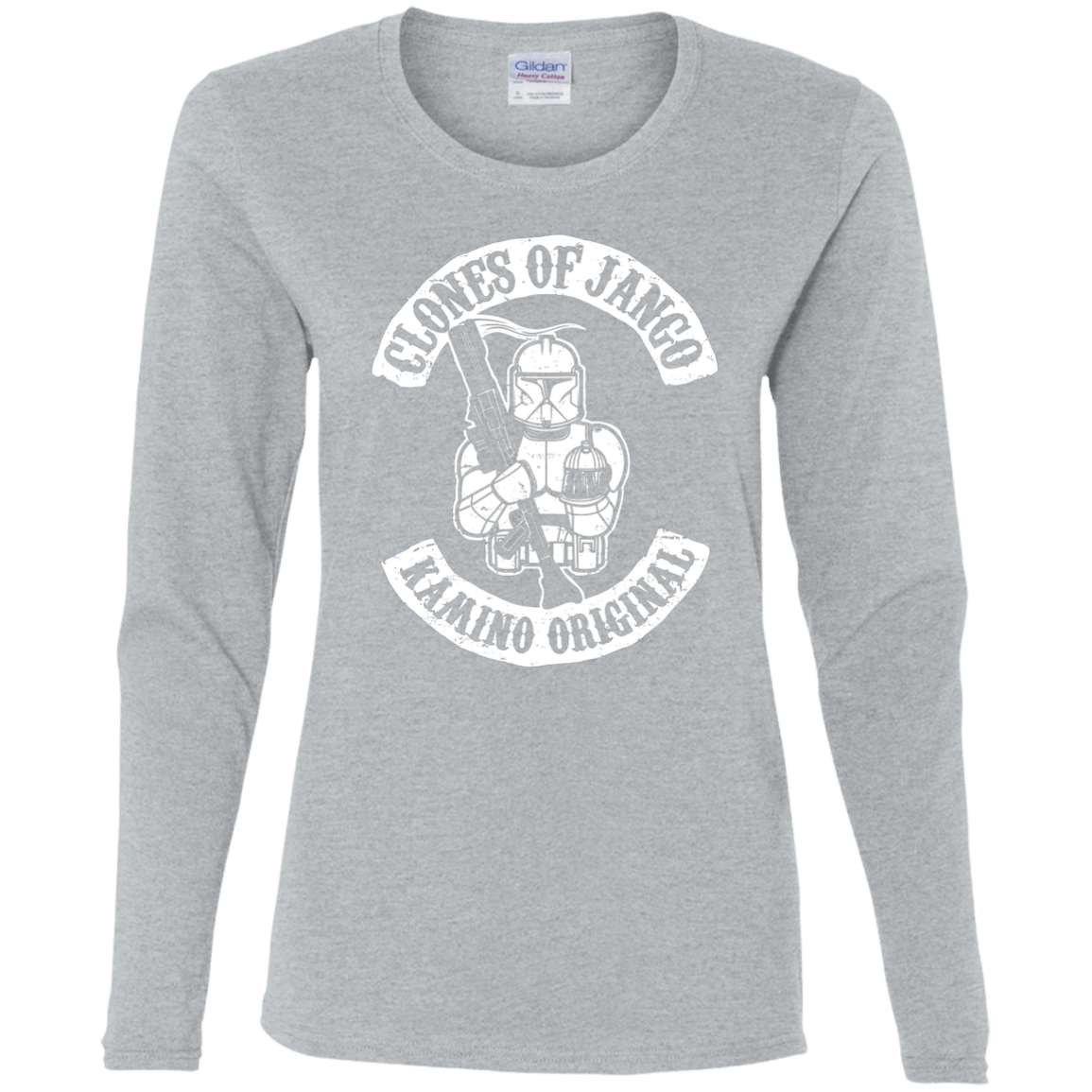 T-Shirts Sport Grey / S Clones of Jango Women's Long Sleeve T-Shirt