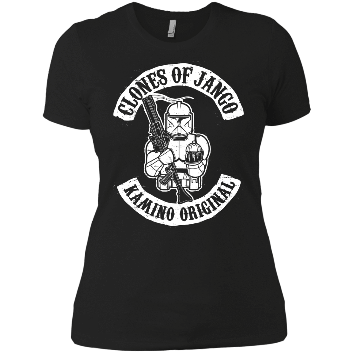 T-Shirts Black / X-Small Clones of Jango Women's Premium T-Shirt