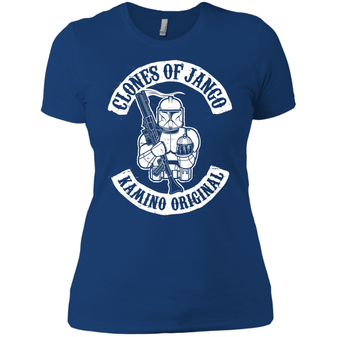 T-Shirts Royal / X-Small Clones of Jango Women's Premium T-Shirt