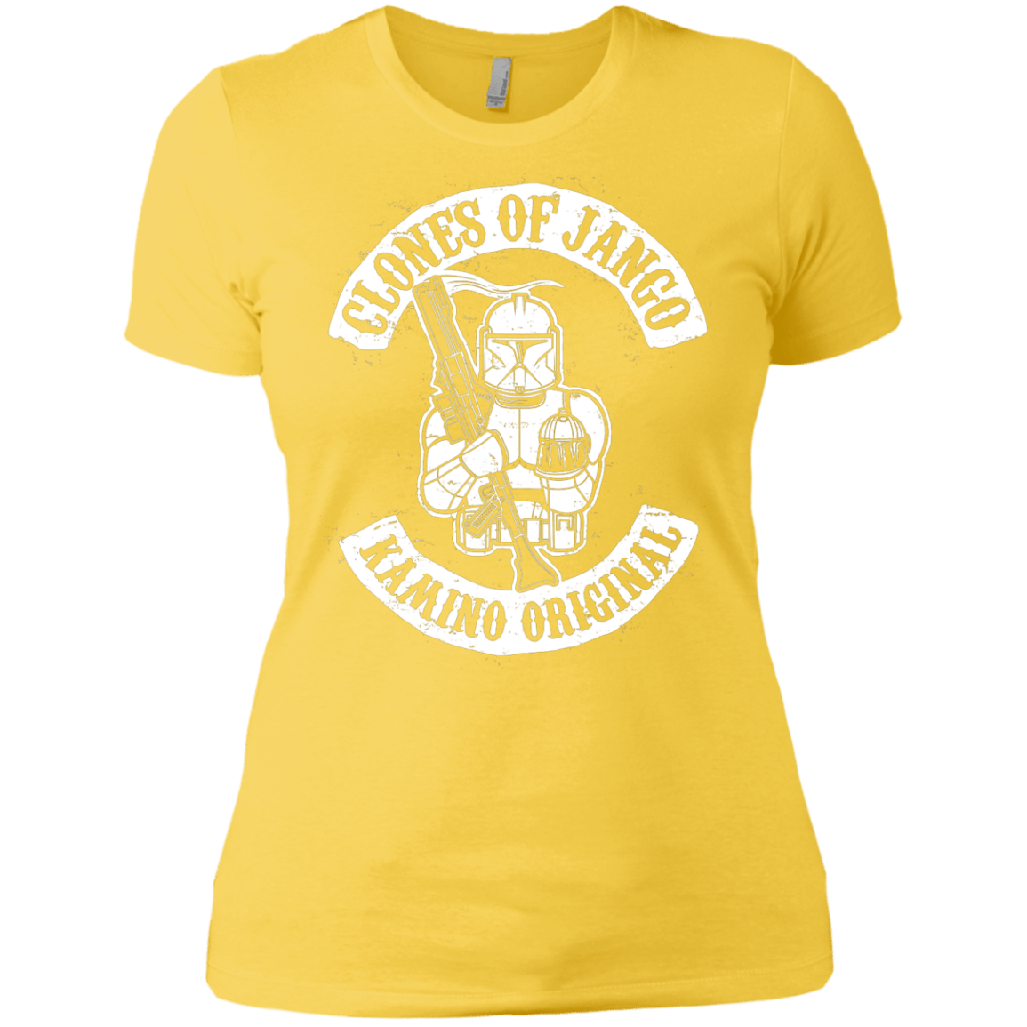 T-Shirts Vibrant Yellow / X-Small Clones of Jango Women's Premium T-Shirt