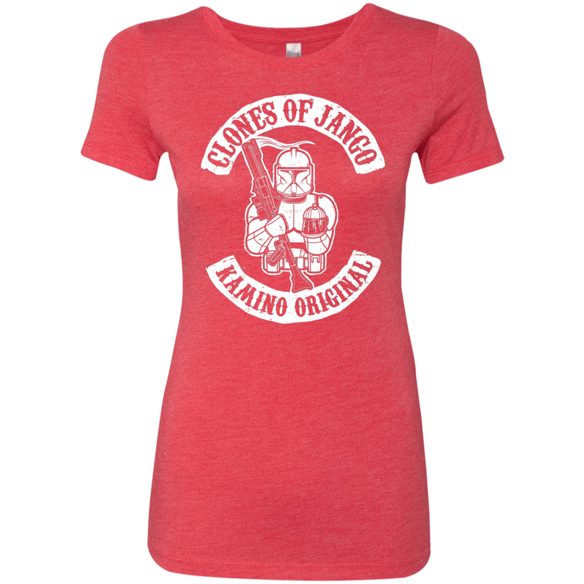 T-Shirts Vintage Red / S Clones of Jango Women's Triblend T-Shirt