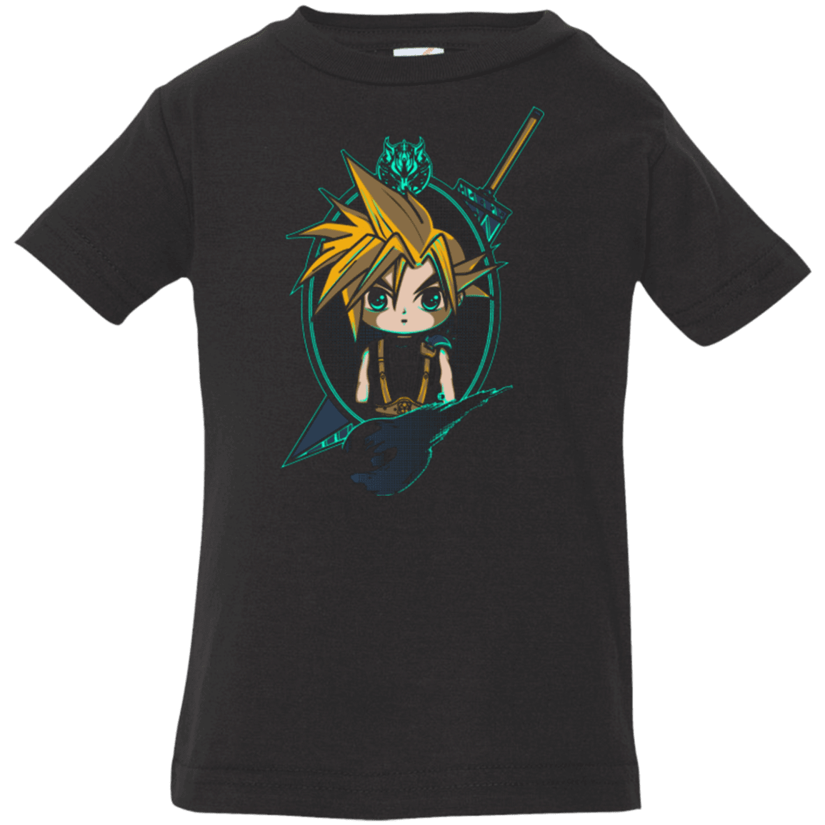 T-Shirts Black / 6 Months Cloud Portrait Infant Premium T-Shirt