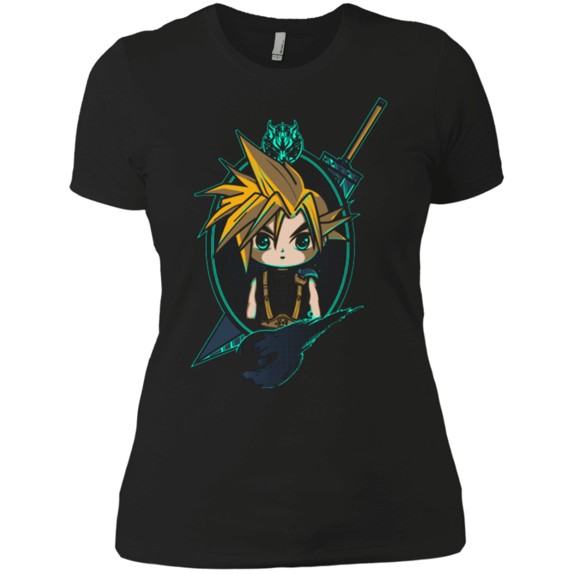 T-Shirts Black / X-Small Cloud Portrait Women's Premium T-Shirt