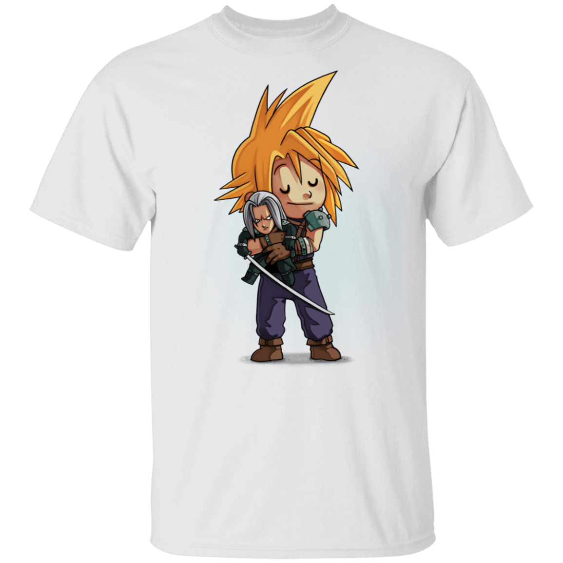 T-Shirts White / S Cloud Sephiroth T-Shirt