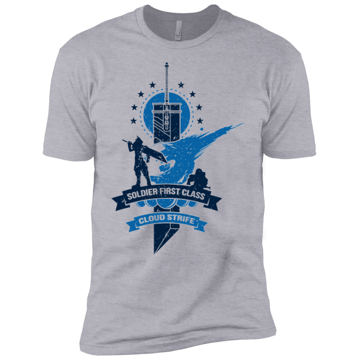 T-Shirts Heather Grey / YXS Cloud Strife White Boys Premium T-Shirt