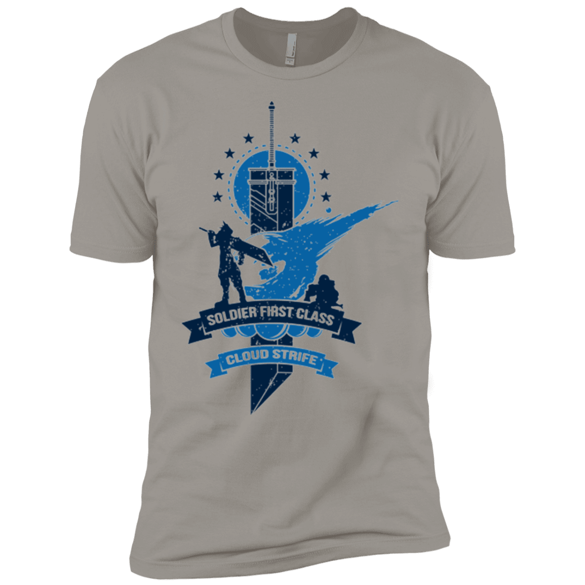 T-Shirts Light Grey / YXS Cloud Strife White Boys Premium T-Shirt