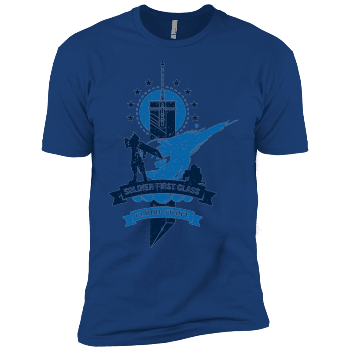 T-Shirts Royal / YXS Cloud Strife White Boys Premium T-Shirt