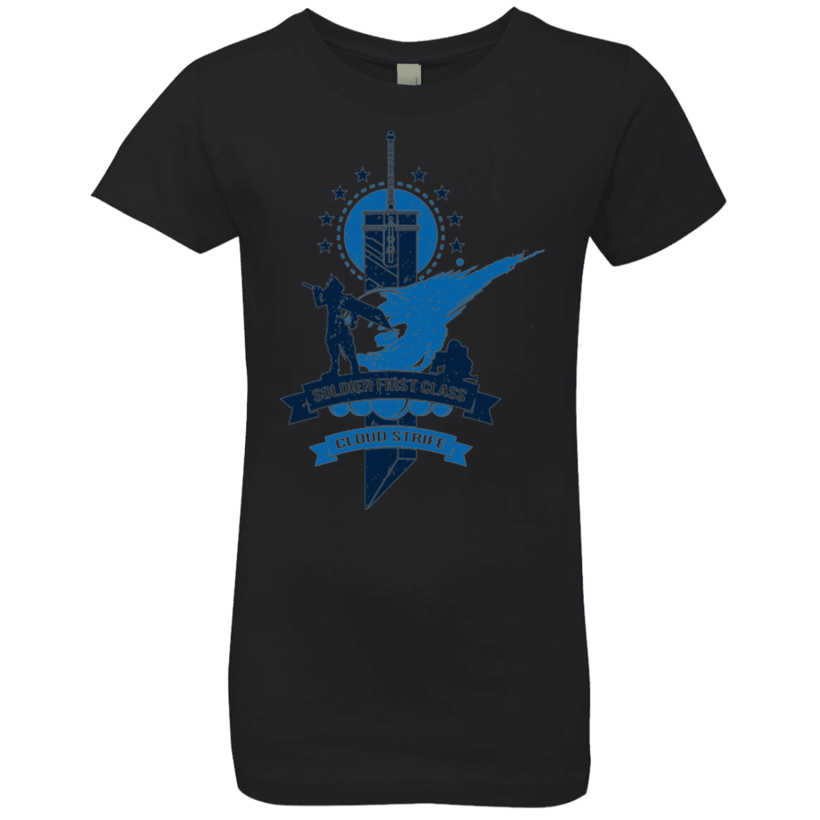 T-Shirts Black / YXS Cloud Strife White Girls Premium T-Shirt