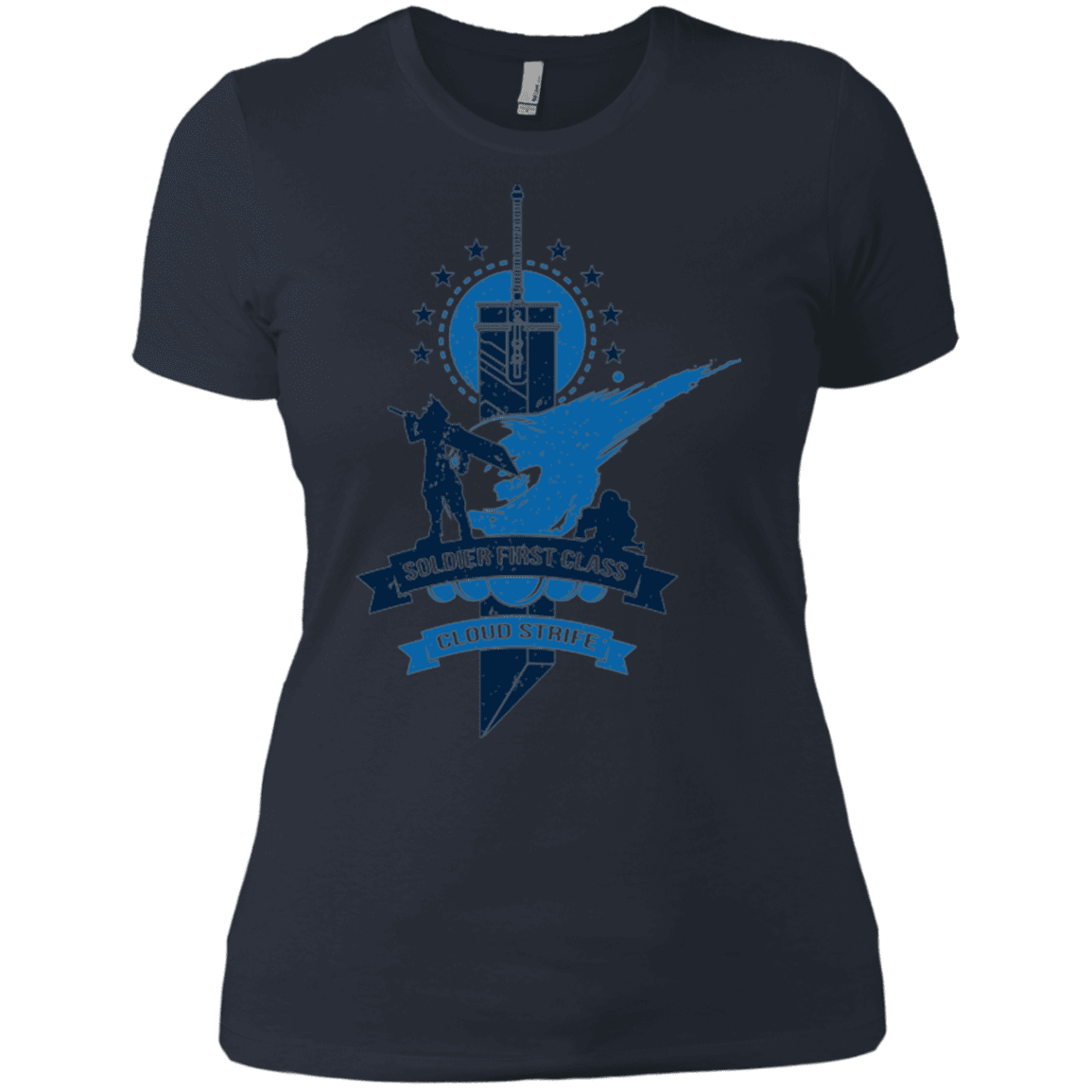 T-Shirts Indigo / X-Small Cloud Strife White Women's Premium T-Shirt