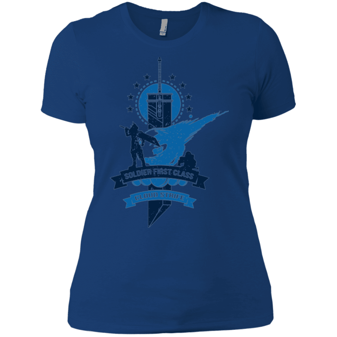 T-Shirts Royal / X-Small Cloud Strife White Women's Premium T-Shirt