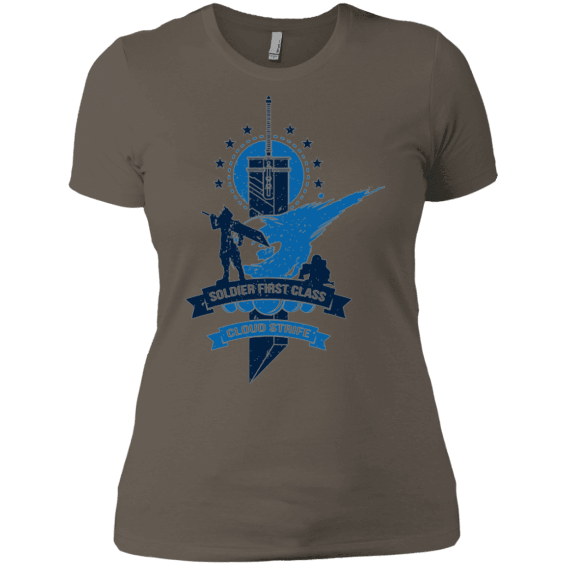 T-Shirts Warm Grey / X-Small Cloud Strife White Women's Premium T-Shirt