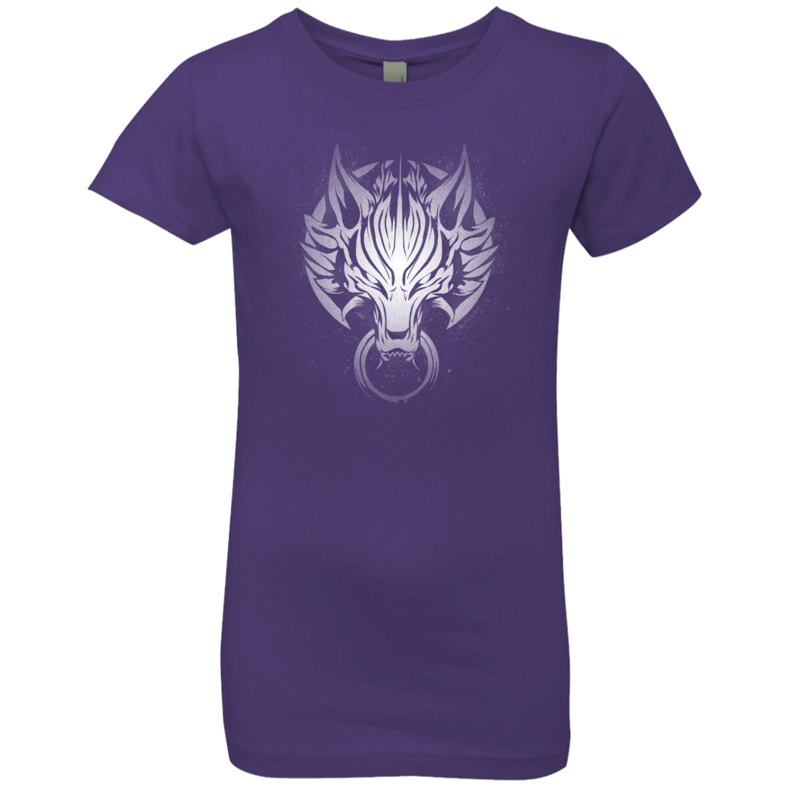 Cloudy Wolf Girls Premium T-Shirt