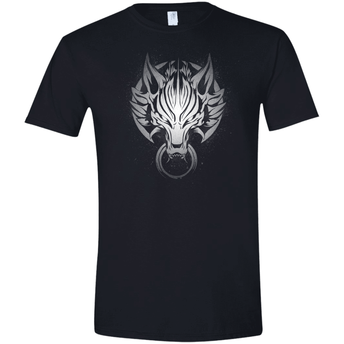 T-Shirts Black / X-Small Cloudy Wolf Men's Semi-Fitted Softstyle