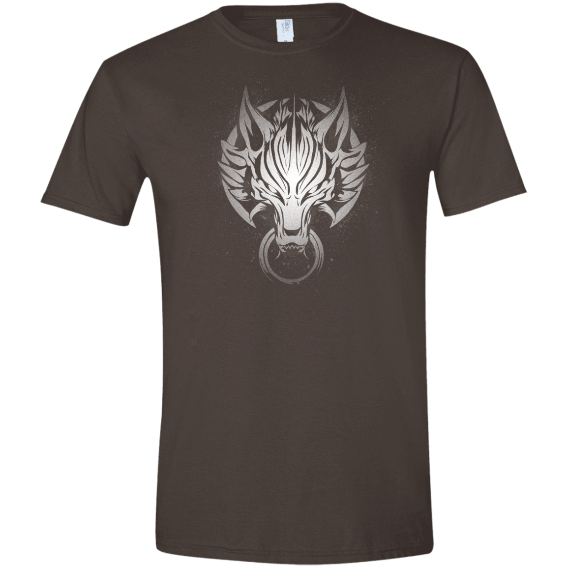 T-Shirts Dark Chocolate / S Cloudy Wolf Men's Semi-Fitted Softstyle
