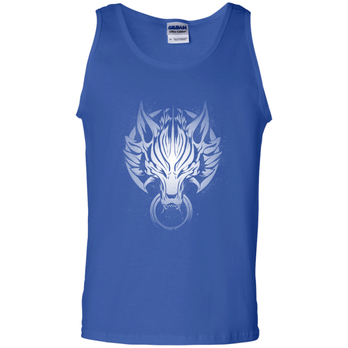 T-Shirts Royal / S Cloudy Wolf Men's Tank Top