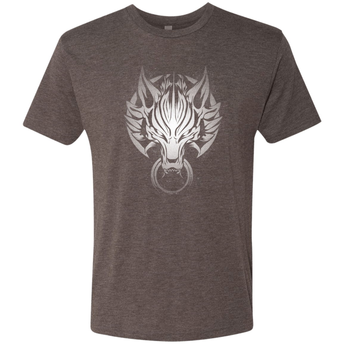 T-Shirts Macchiato / S Cloudy Wolf Men's Triblend T-Shirt