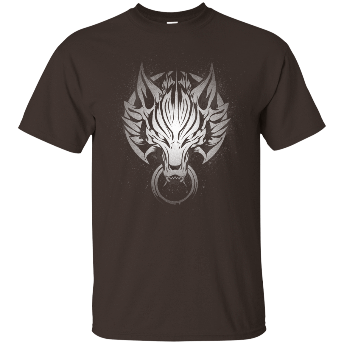 T-Shirts Dark Chocolate / S Cloudy Wolf T-Shirt