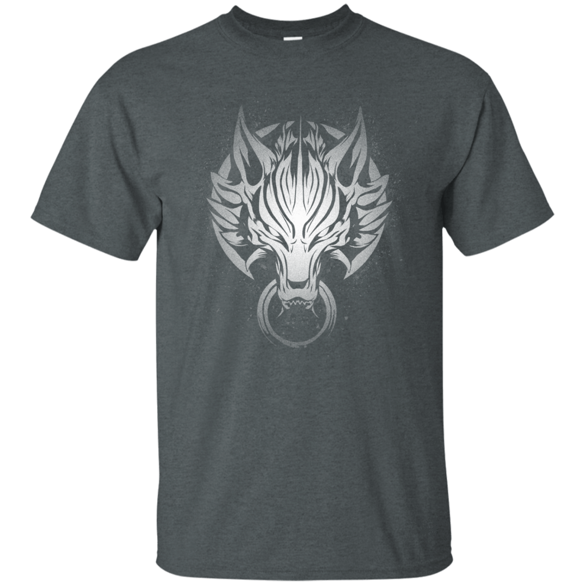T-Shirts Dark Heather / S Cloudy Wolf T-Shirt