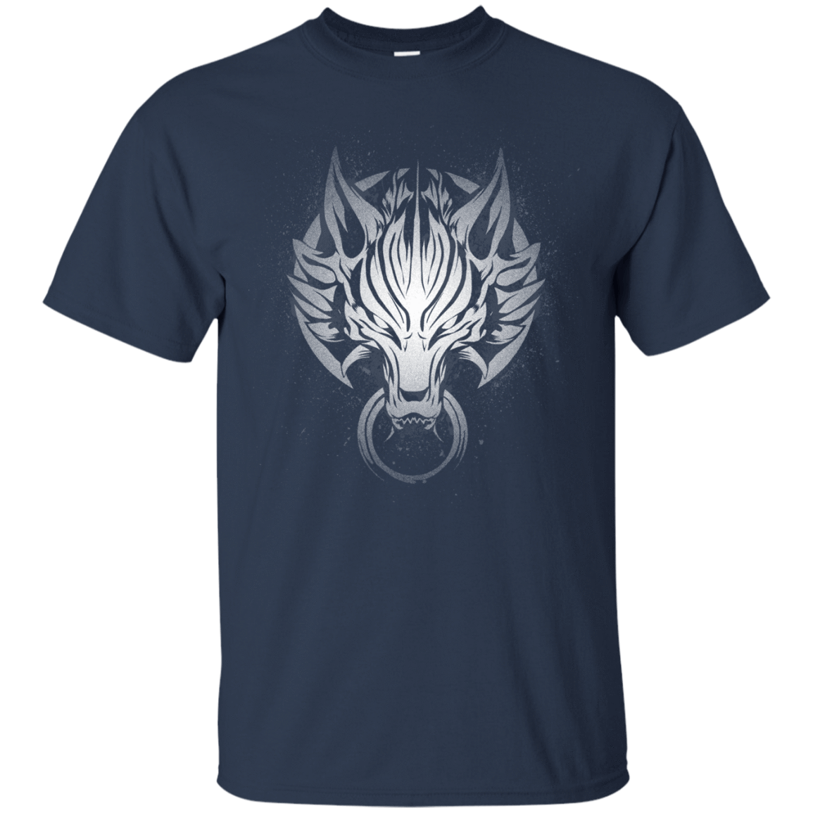 T-Shirts Navy / S Cloudy Wolf T-Shirt