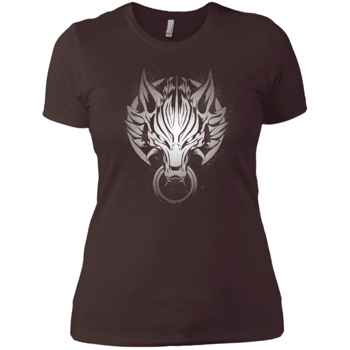 T-Shirts Dark Chocolate / X-Small Cloudy Wolf Women's Premium T-Shirt