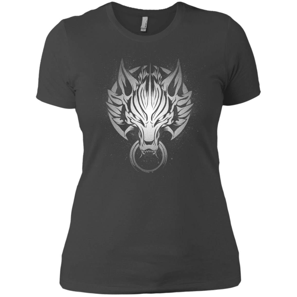 T-Shirts Heavy Metal / X-Small Cloudy Wolf Women's Premium T-Shirt