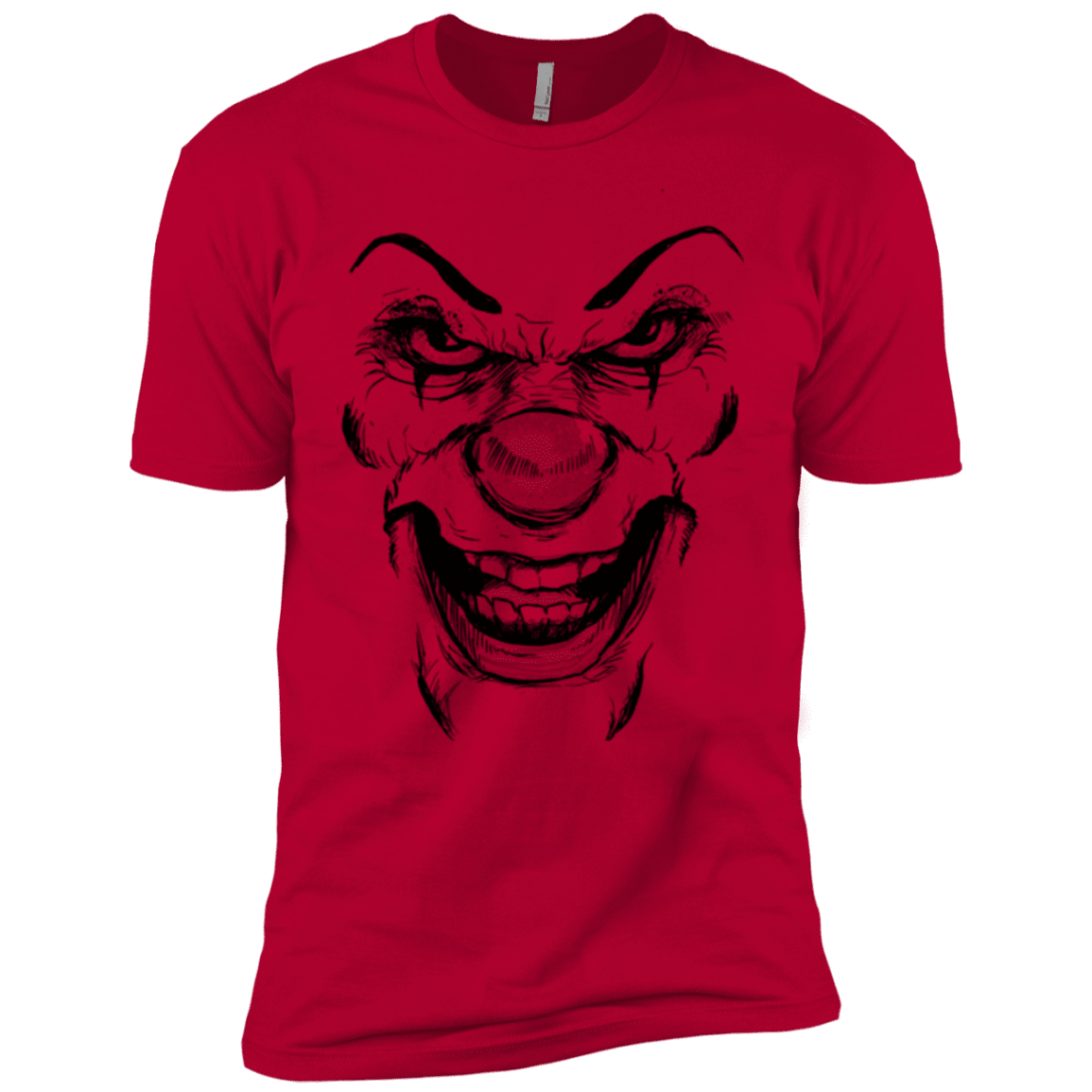 T-Shirts Red / YXS Clown Face Boys Premium T-Shirt