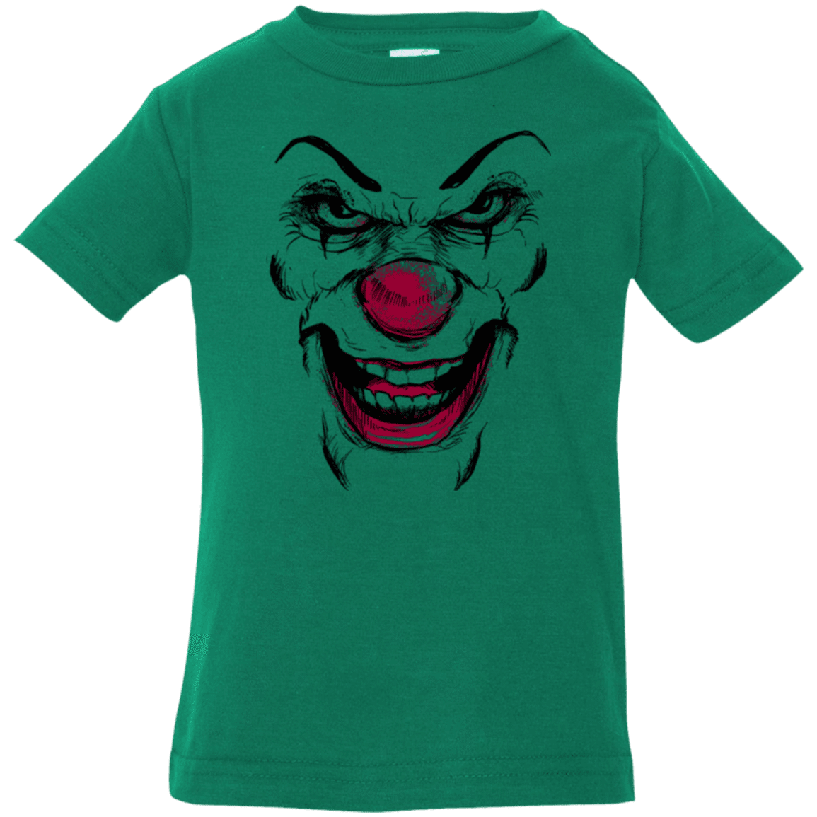 T-Shirts Kelly / 6 Months Clown Face Infant Premium T-Shirt