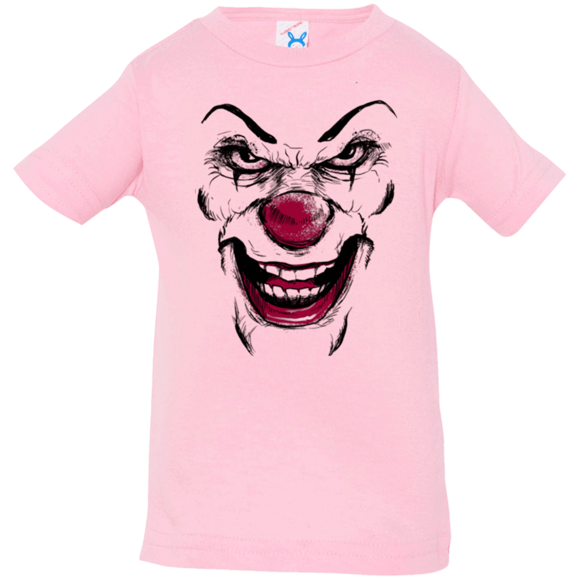 T-Shirts Pink / 6 Months Clown Face Infant Premium T-Shirt