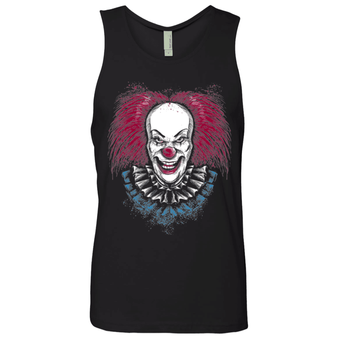 T-Shirts Black / Small Clown Horror Men's Premium Tank Top