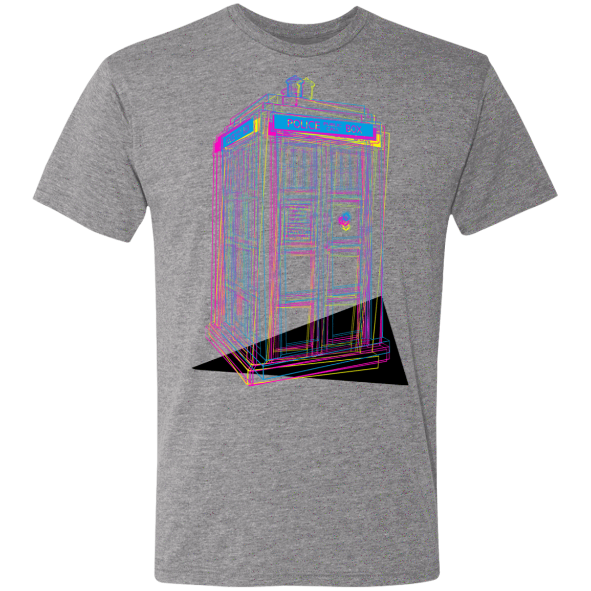 T-Shirts Premium Heather / S CMY Box Men's Triblend T-Shirt