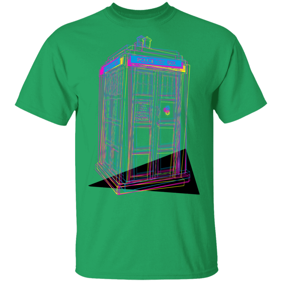 T-Shirts Irish Green / S CMY Box T-Shirt