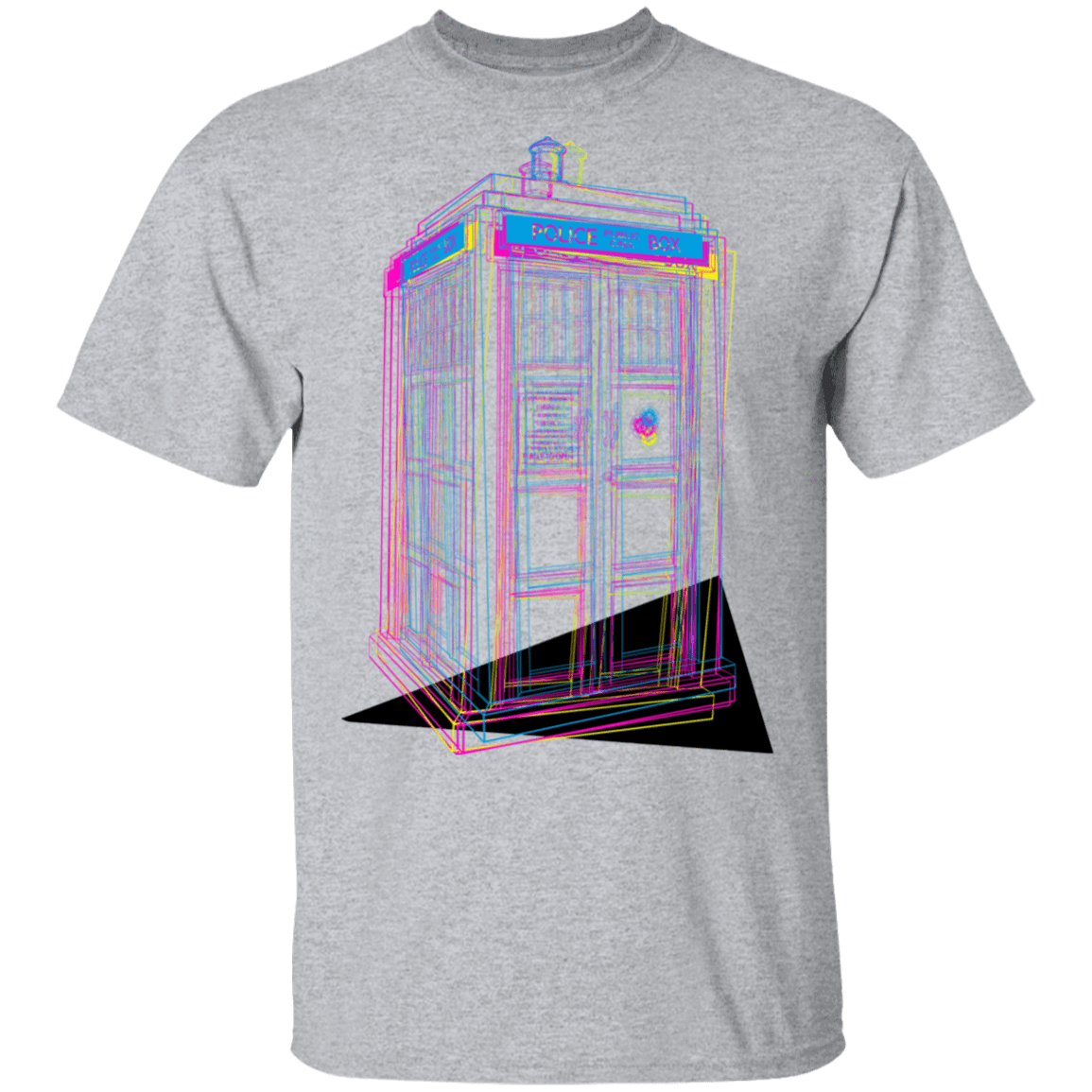 T-Shirts Sport Grey / S CMY Box T-Shirt