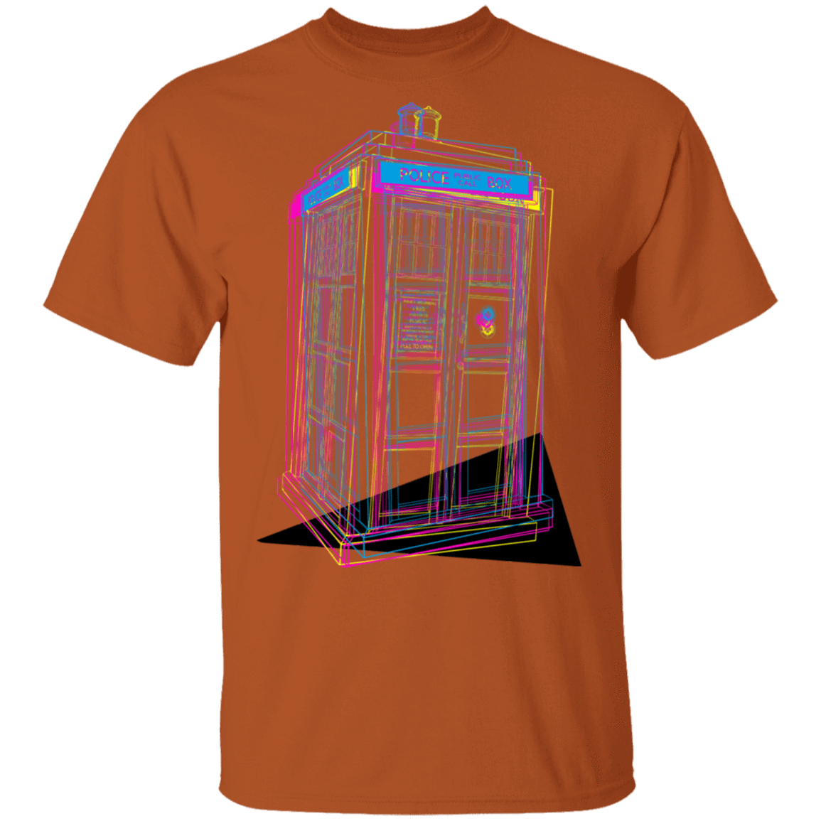 T-Shirts Texas Orange / S CMY Box T-Shirt