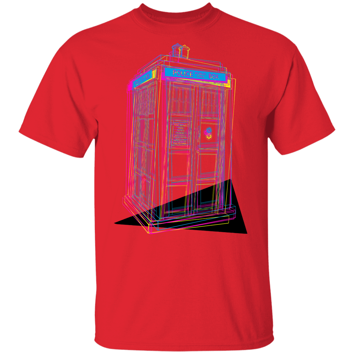 T-Shirts Red / YXS CMY Box Youth T-Shirt