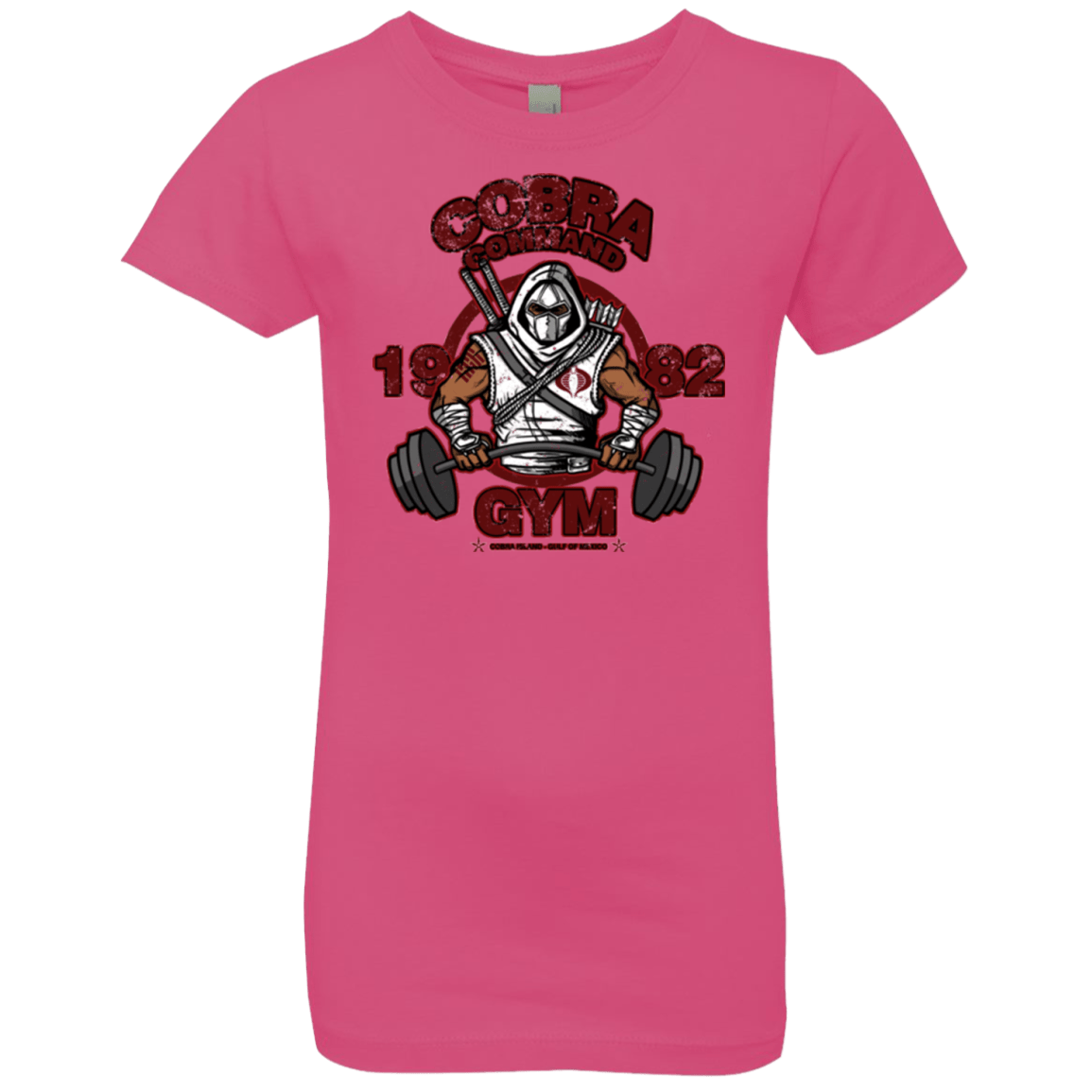 T-Shirts Hot Pink / YXS Cobra Command Gym Girls Premium T-Shirt