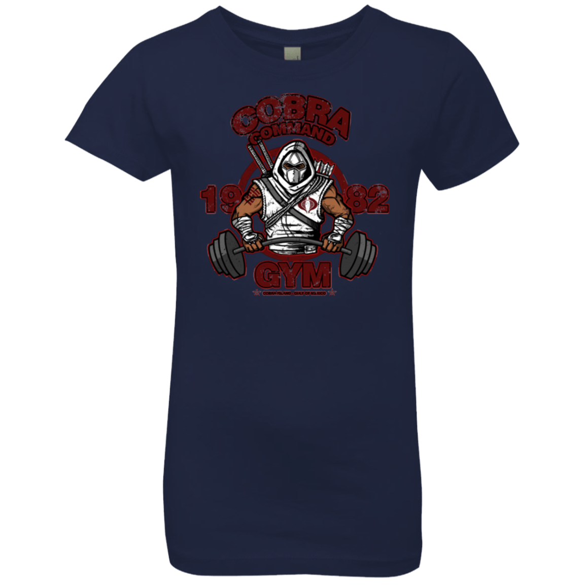 T-Shirts Midnight Navy / YXS Cobra Command Gym Girls Premium T-Shirt