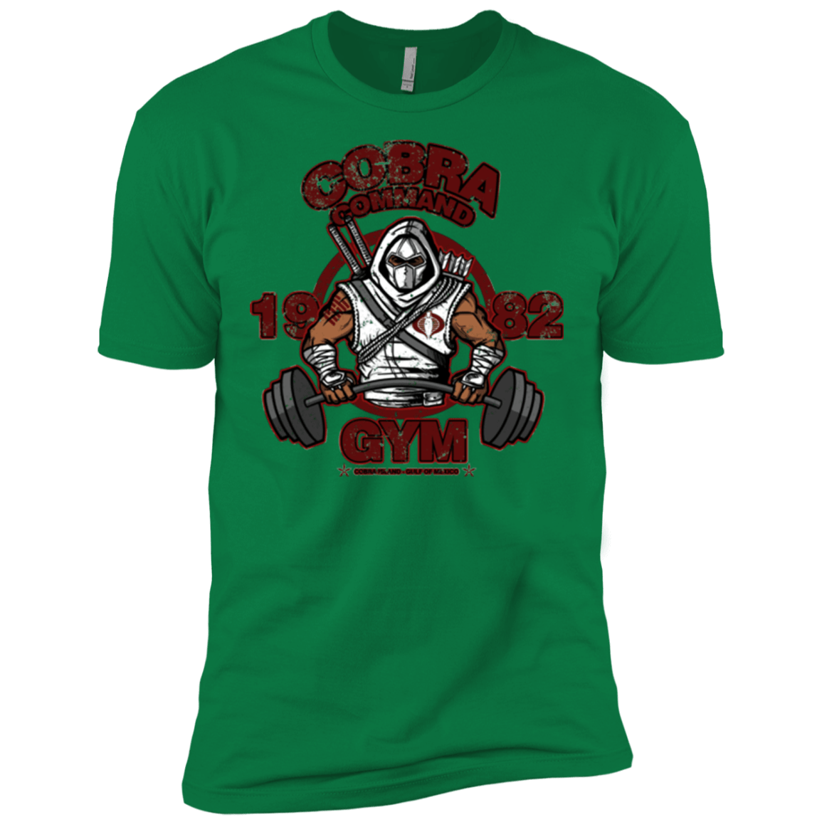 T-Shirts Kelly Green / X-Small Cobra Command Gym Men's Premium T-Shirt