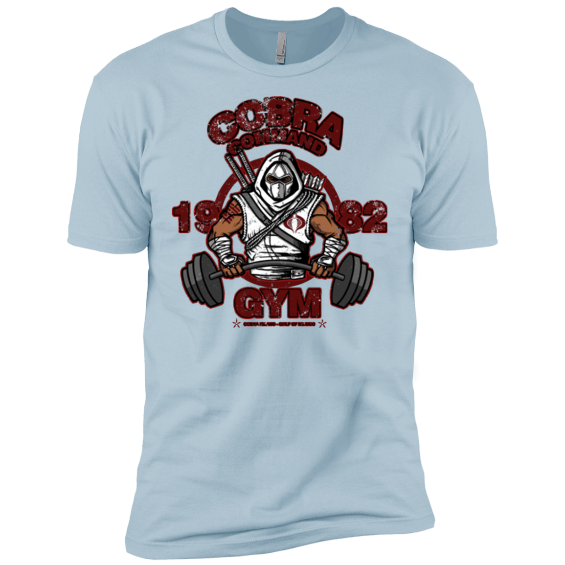 T-Shirts Light Blue / X-Small Cobra Command Gym Men's Premium T-Shirt