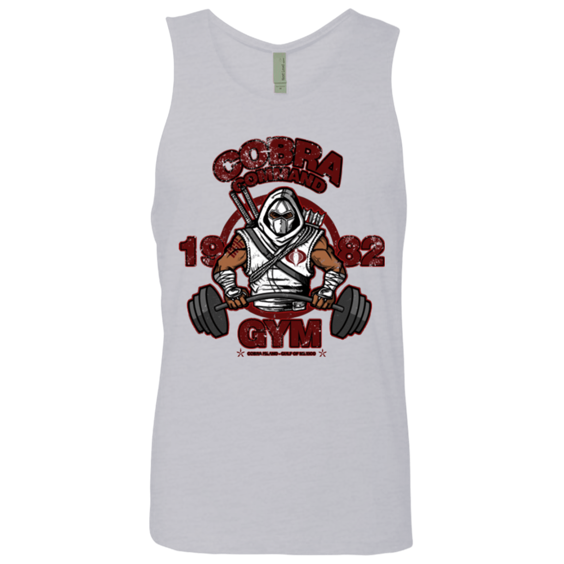 T-Shirts Heather Grey / Small Cobra Command Gym Men's Premium Tank Top