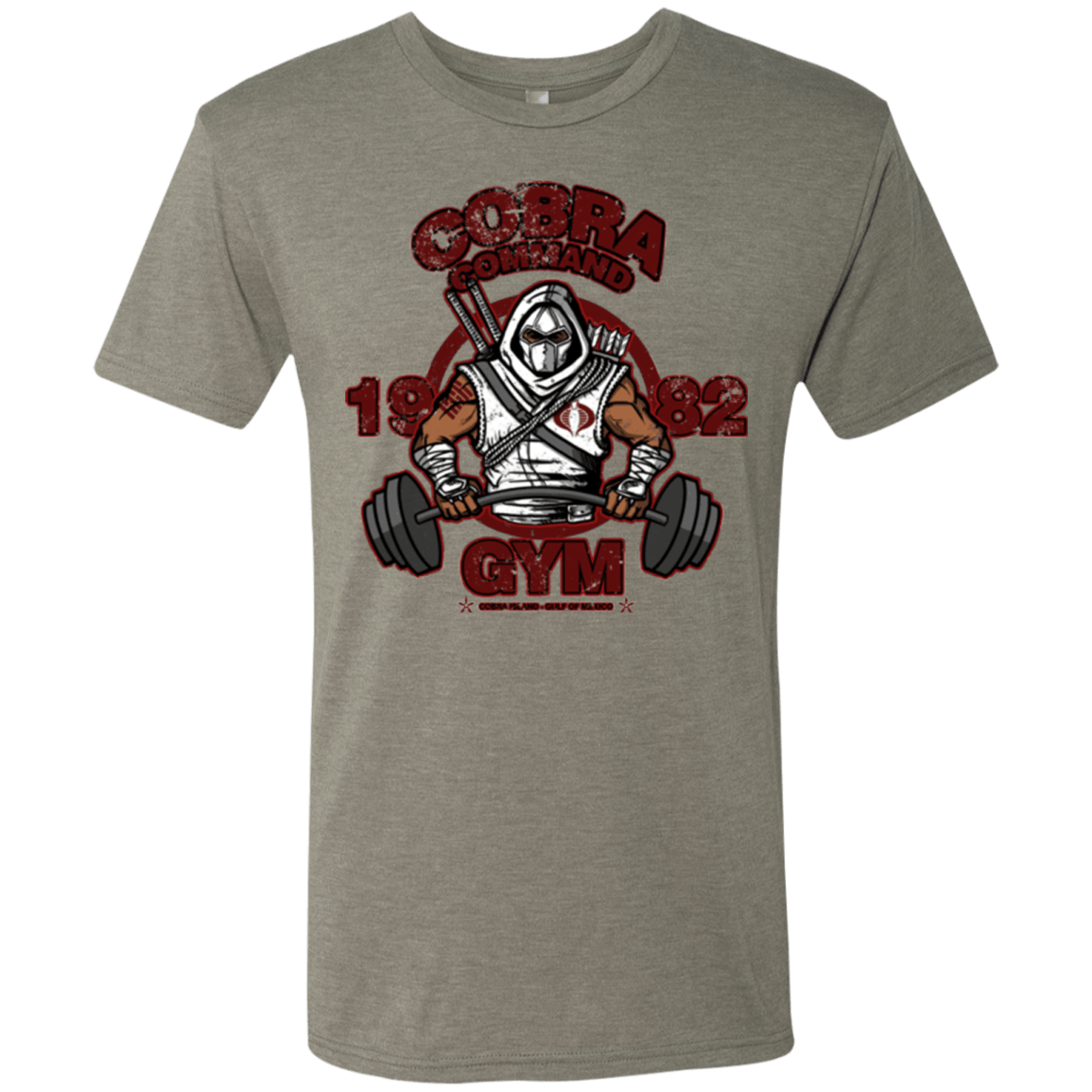T-Shirts Venetian Grey / Small Cobra Command Gym Men's Triblend T-Shirt