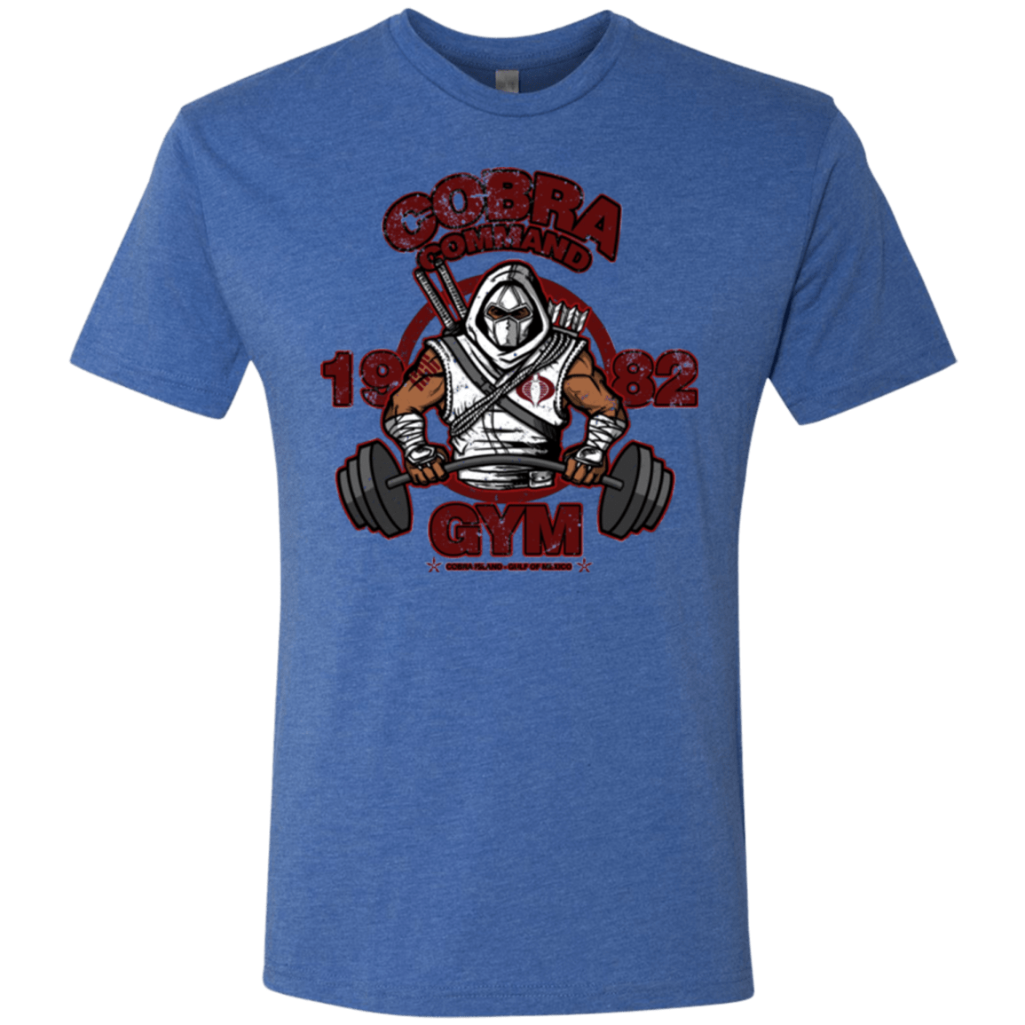 T-Shirts Vintage Royal / Small Cobra Command Gym Men's Triblend T-Shirt