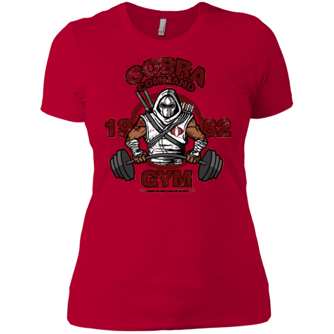 T-Shirts Red / X-Small Cobra Command Gym Women's Premium T-Shirt