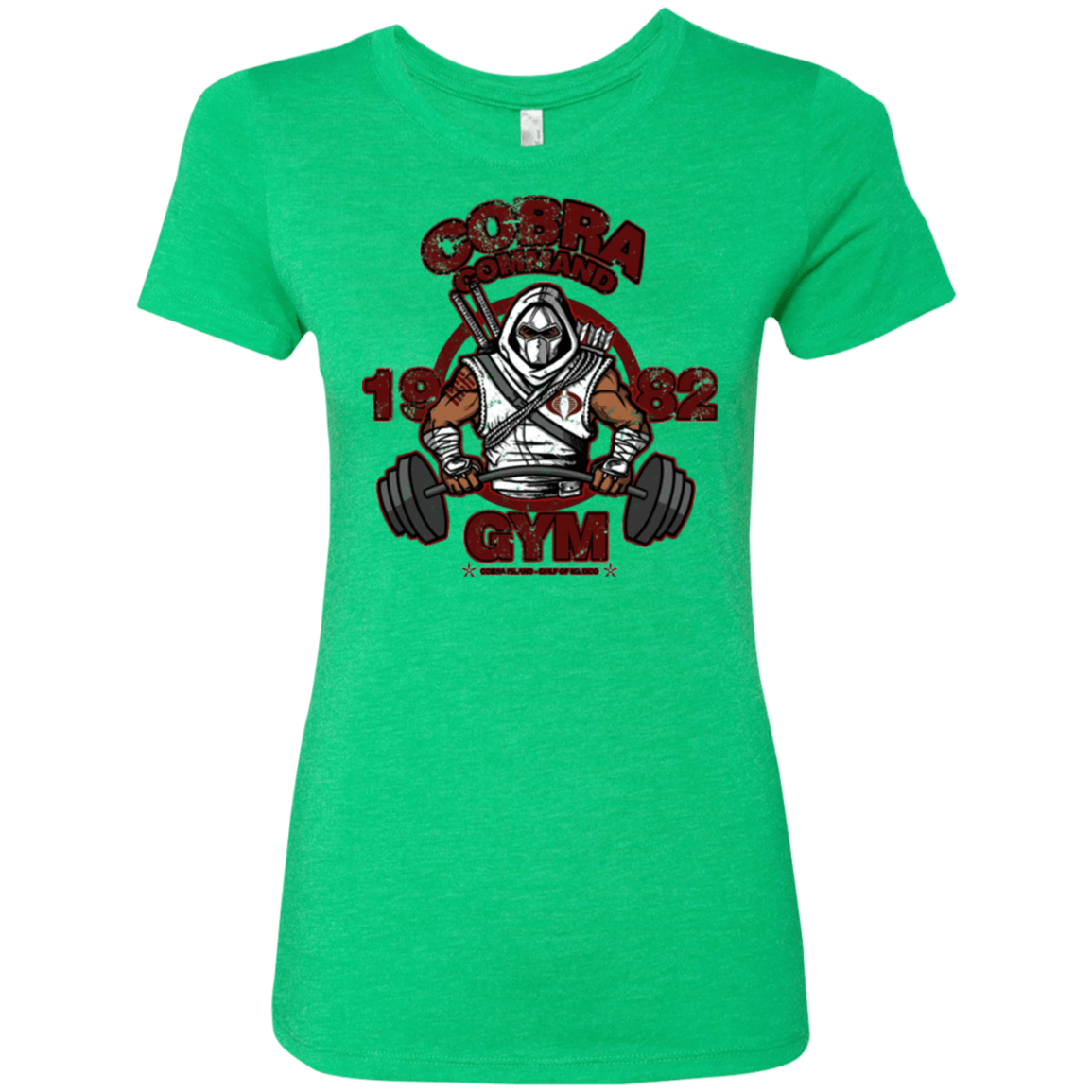 T-Shirts Envy / Small Cobra Command Gym Women's Triblend T-Shirt